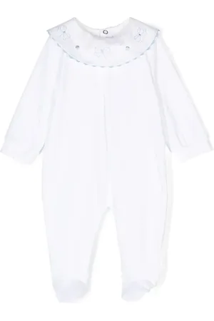SIOLA Pyjama met geborduurde kraag
