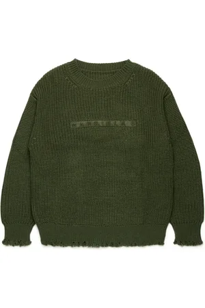 Maison Margiela Trui met geborduurd logo