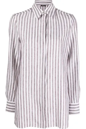 Kiton Gestreepte blouse