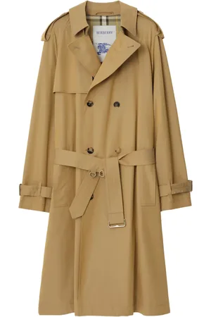 Burberry Garbadine lange trenchcoat