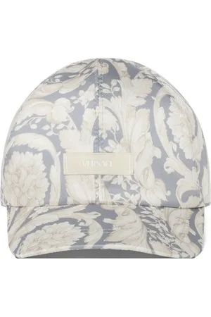 VERSACE Honkbalpet met barokprint