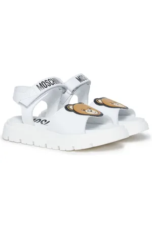 Moschino Teddy Bear leren sandalen