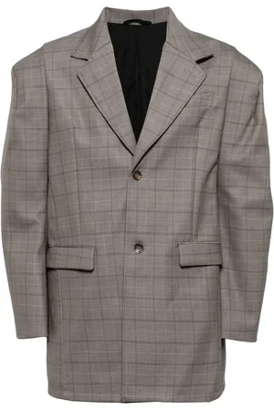 DOUBLET Wollen blazer met schoudervullingen