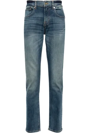 7 for all Mankind Jeans met toelopende pijpen