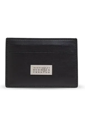 Maison Margiela Leren pasjeshouder met patroon
