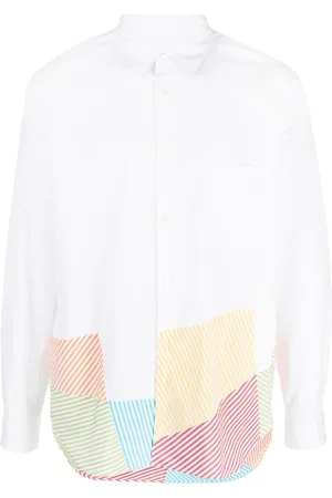 Comme des Garçons Overhemd met geometrische print
