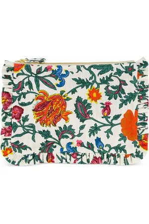 La DoubleJ Clutch met bloemenprint