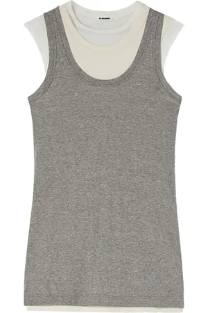 Jil Sander Gelaagde tanktop