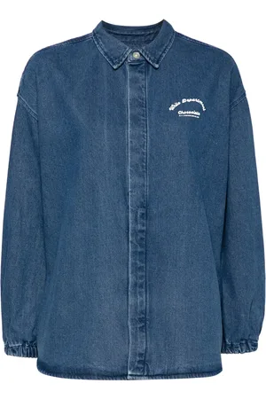 Chocoolate Shirtjack met logoprint