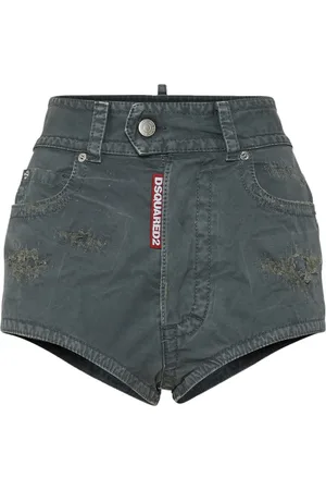 Dsquared2 High waist denim shorts