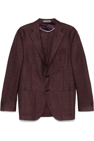 corneliani Blazer met enkele rij knopen