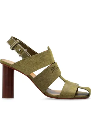 J.W.Anderson 95 mm suède sandalen