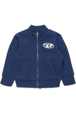 Diesel Katoenen jack met print