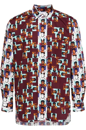 Comme des Garçons X Andy Warhol katoenen overhemd
