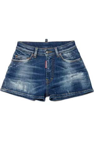 Dsquared2 Gerafelde spijkershorts