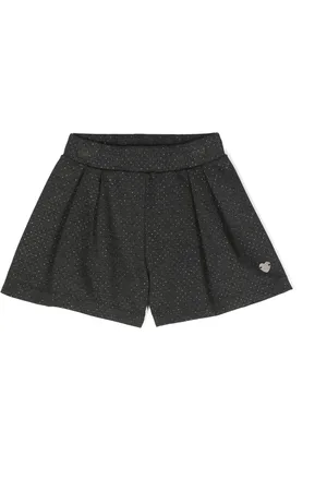MONNALISA Shorts met logoplakkaat