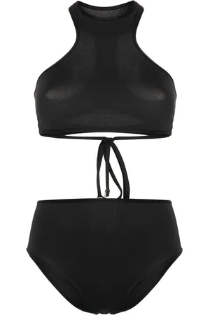 The Attico Bikini met mesh vlakken