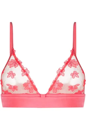 FLEUR DU MAL Triangel bralette met borduurwerk