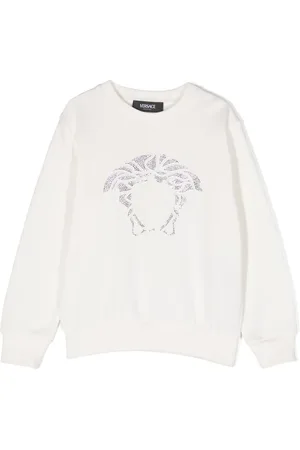 VERSACE Katoenen sweater met Medusa