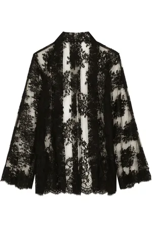 Dolce & Gabbana Doorzichtig jack met kant