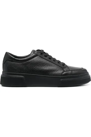 Giorgio Armani Herren leren sneakers