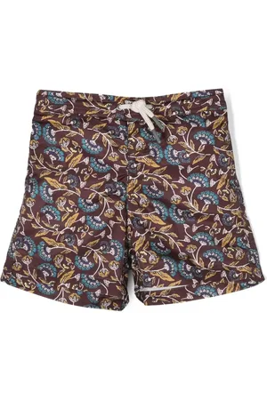 BONPOINT Zwembroek met bloemenprint
