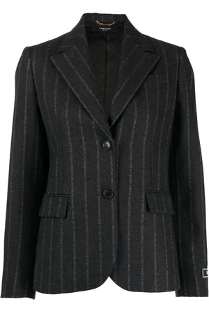 VERSACE Blazer met krijtstreep