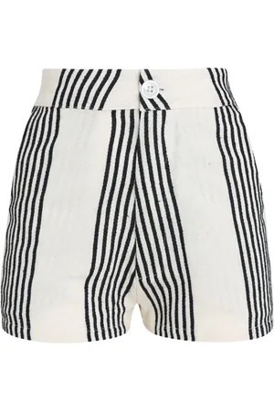 AMIR SLAMA X Jade gestreepte shorts