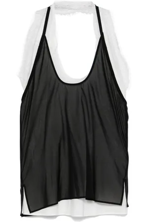 Helmut Lang Dancer top met kant