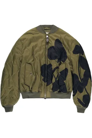 Alexander McQueen Gewatteerd bomberjack