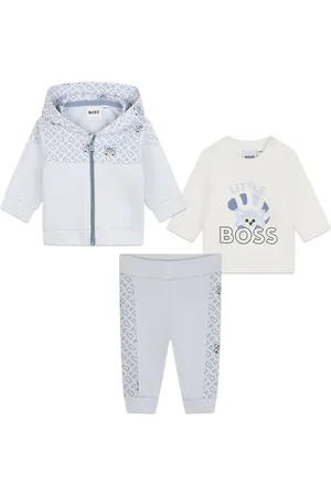 HUGO BOSS Drie pantalons met geborduurde Red Panda
