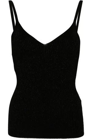 P.A.R.O.S.H. Ribgebreide top