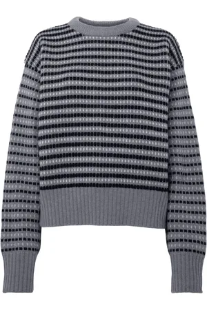 J.W.Anderson Wollen trui met gestreept jacquard
