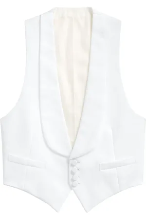 Ralph Lauren Piqué geweven gilet