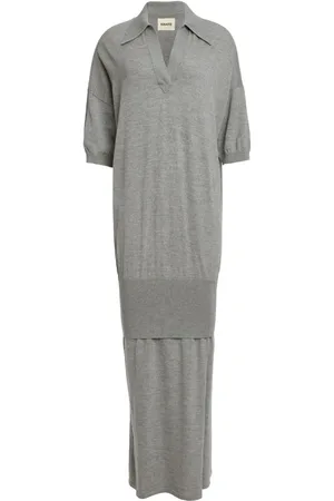 Khaite The Rue fijngebreide maxi