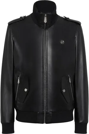 Philipp Plein Bomberjack met logopatch