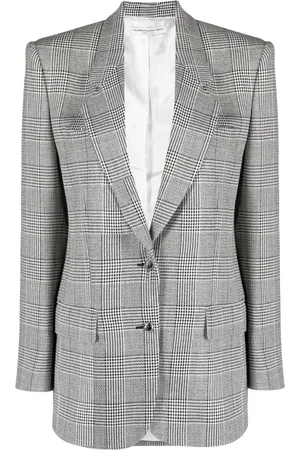 Alessandra Rich Blazer met dubbele rij knopen