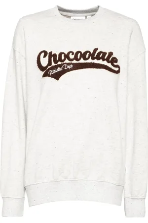 Chocoolate Sweater met geborduurd logo