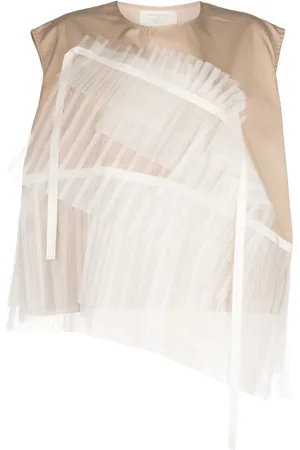 Shanshan Ruan Asymmetrische tanktop