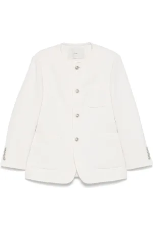 DUNST Kraagloos tweed jack