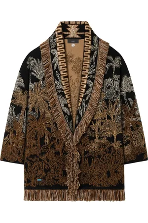 Alanui Jungle Toile de Jouy vest