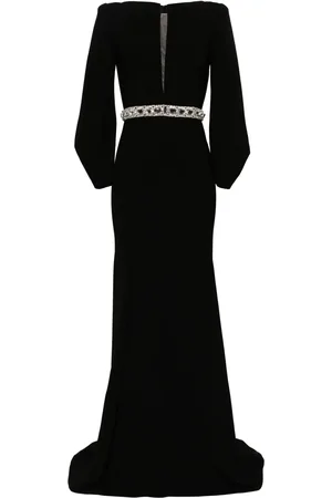 Jenny Packham Layla crêpe maxi