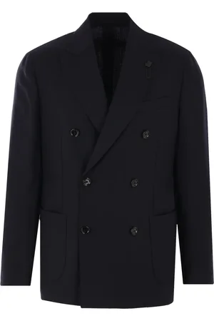 LARDINI Blazer met dubbele rij knopen