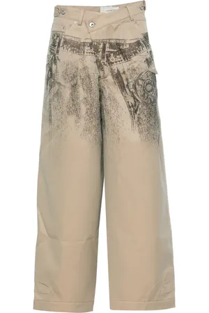 Feng Chen Wang Broek met grafische print