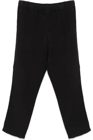 120% Lino Broek met toelopende pijpen