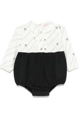 Elisabetta Franchi Romper met vlakken