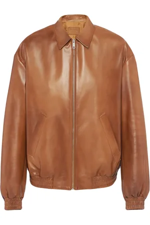 Prada Bomberjack van nappa leer