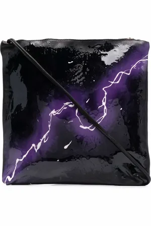 GUIDI Schoudertas met print