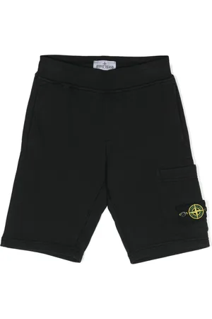 Stone Island Jersey shorts met Compass