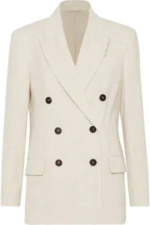 Brunello Cucinelli Ribfluwelen blazer